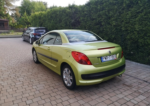 Peugeot 207 CC cena 11900 przebieg: 151500, rok produkcji 2007 z Września małe 29